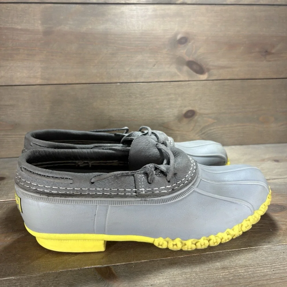 Ll bean moc boots womens size 9 shoes gray waterproof snow shoes